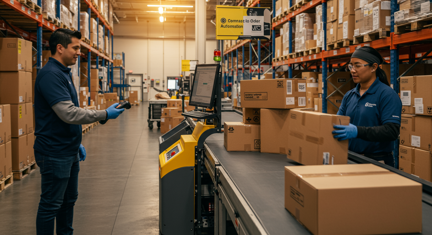ecommerce order automation tampa - illustration