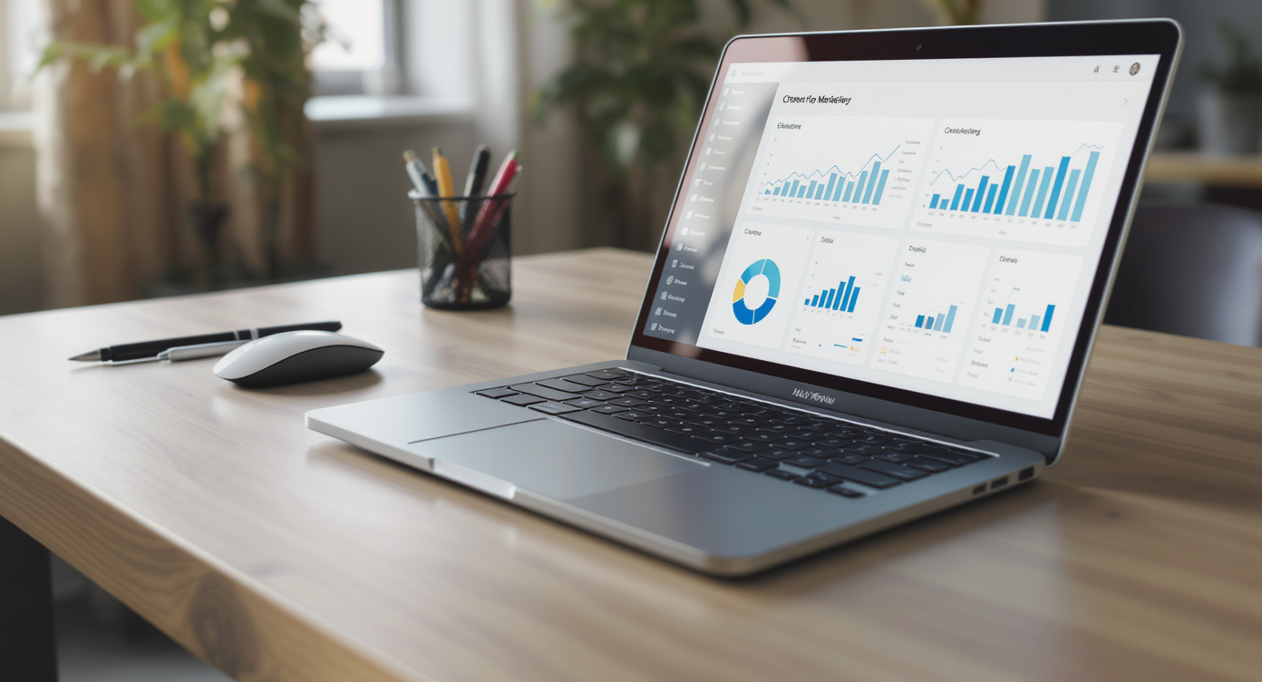 Close-up detail illustrating marketing & seo