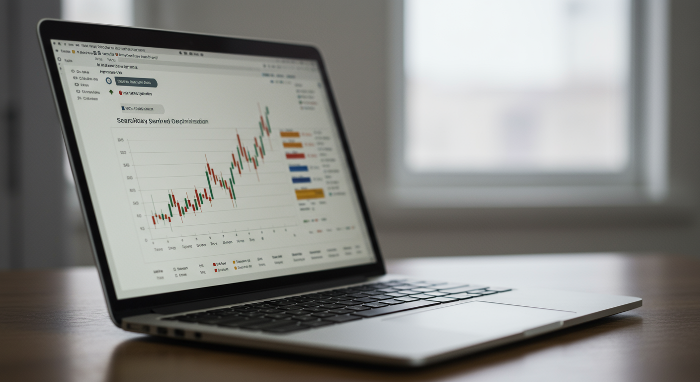 Close-up detail illustrating seo optimization service