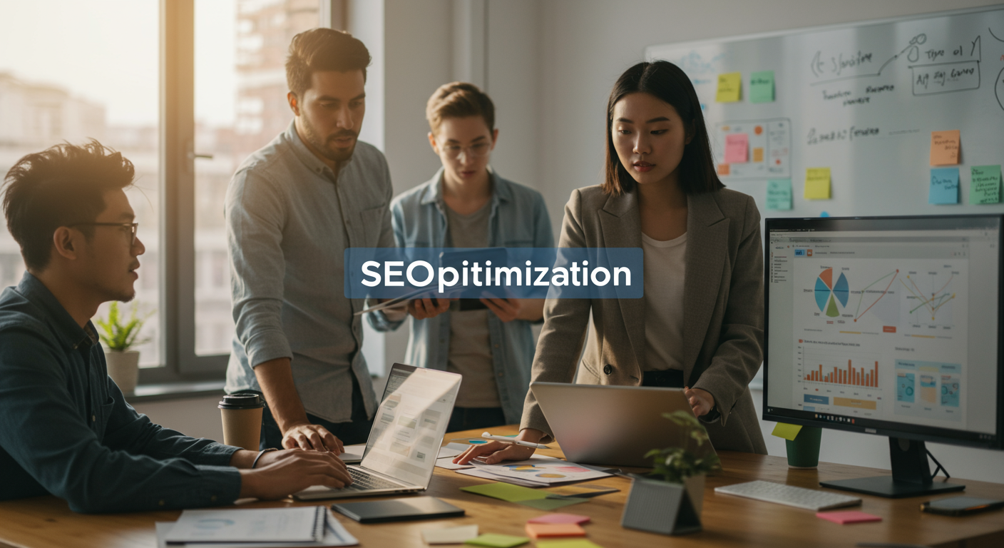 seo optimization service shown in a real-world setting