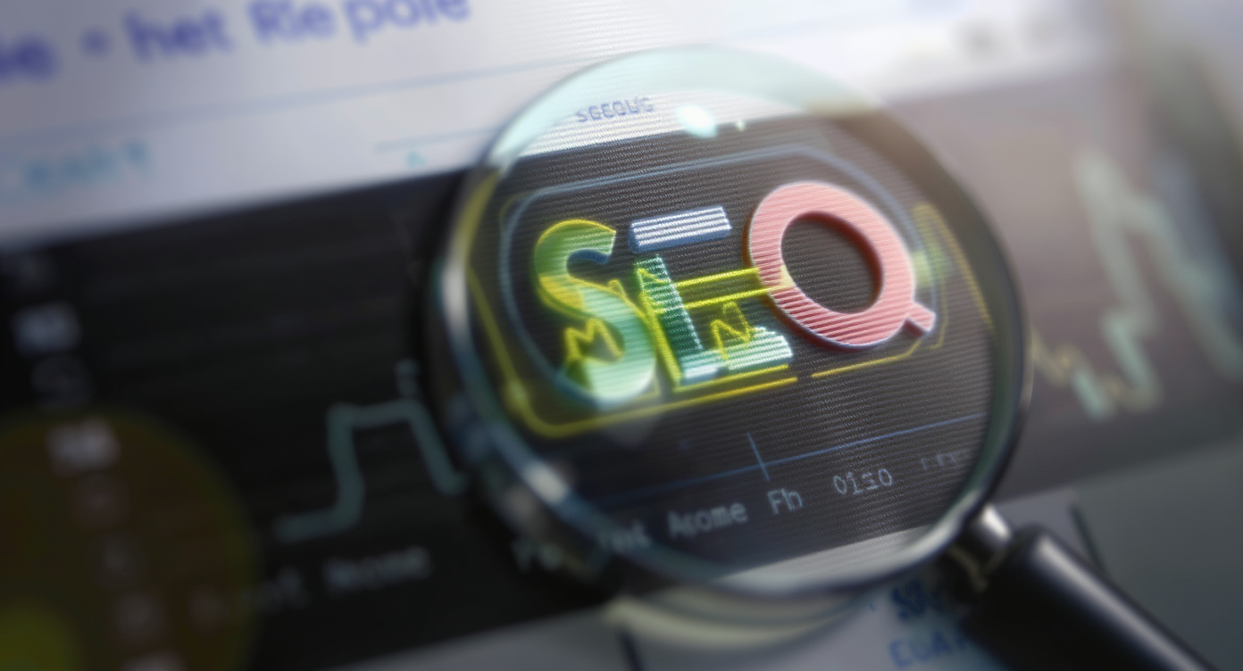 Close-up detail illustrating seo search optimization south florida